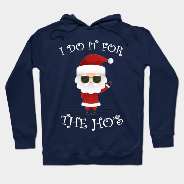 I Do It For The Ho's Vintage Hipster Hoodie by MasliankaStepan